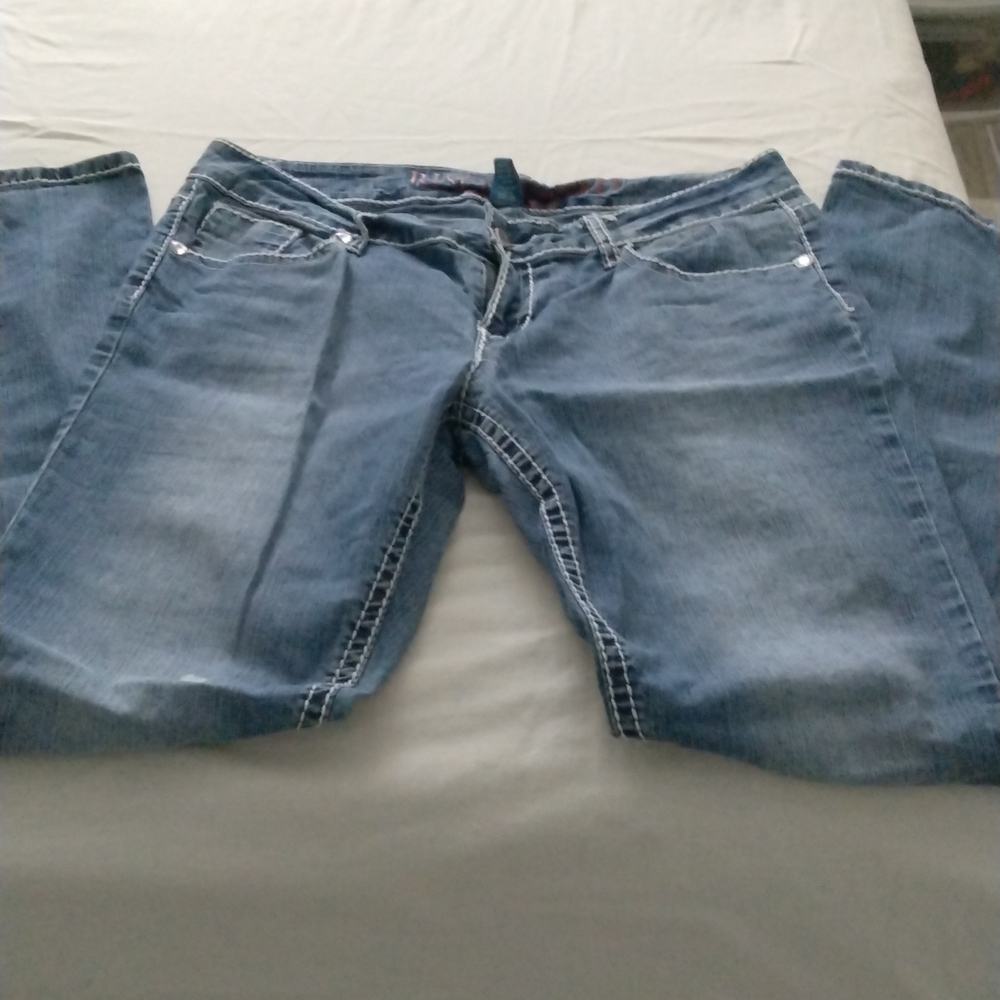 Women's straight leg jeans size 13-14